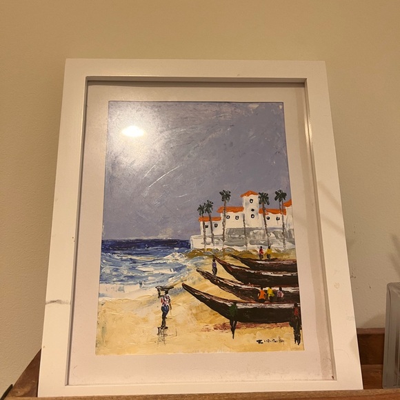 Original Hand-Painted Elmina Castle Artwork – Ghana 🇬🇭 - Picture 2 of 5